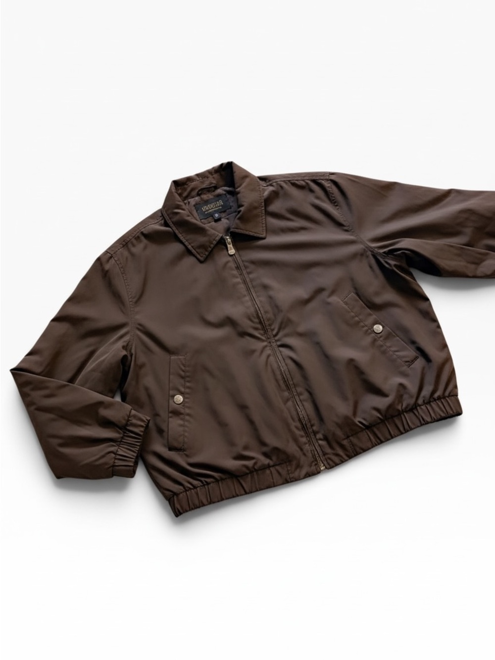 Pacific Trail London Fog Men’s XL Brown Fleece Lined Outdoor Bomber Jacket